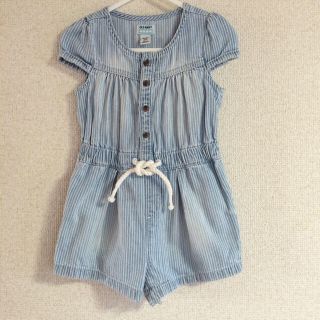 オールドネイビー(Old Navy)のなな様ヒッコリー ボディオール 90(ワンピース)