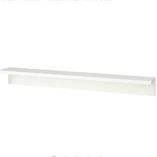 ムジルシリョウヒン(MUJI (無印良品))の新品　壁に付けられる家具　幅８８ｃｍ・タモ材／ライトグレー 幅８８×(棚/ラック/タンス)