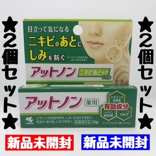 コバヤシセイヤク(小林製薬)の薬用 アットノン 目立って気になるニキビのあとに×2個セット(その他)