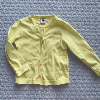 プチバトー(PETIT BATEAU)のプチバトー　カーディガン　24m (カーディガン/ボレロ)