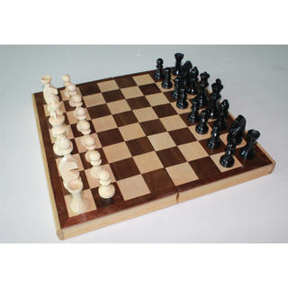チェスセット チェス盤 駒 ボードゲーム アンティーク折り畳み盤
