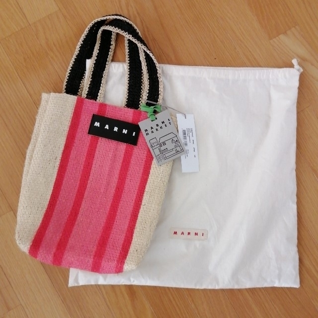 Marni - MARNI MARKET カナパトート レア日本未入荷カラー フラミンゴ ...