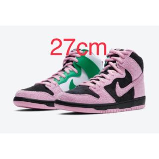 ナイキ(NIKE)のNike SB Dunk HIGH INVERT CELTICS ダンクSB(スニーカー)