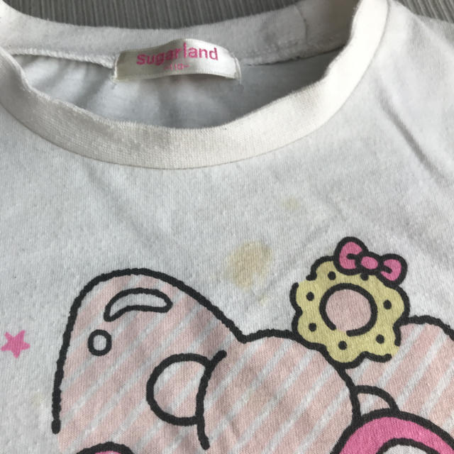 サンリオ(サンリオ)のキティちゃん　半袖シャツ　 キッズ/ベビー/マタニティのキッズ服女の子用(90cm~)(Tシャツ/カットソー)の商品写真