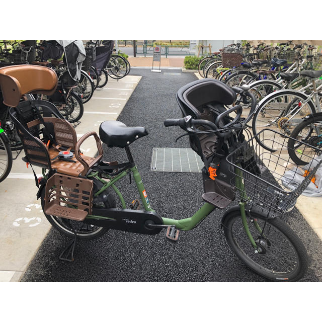 子供乗せ自転車 セデオ 20インチ 3段変速 非電動 - 自転車本体
