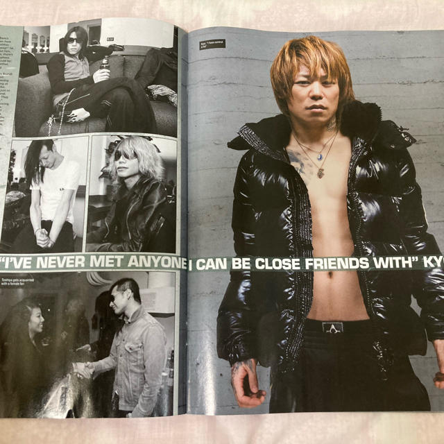 濃いピンク系統 Dir en grey ミュージックステーション 写真 京