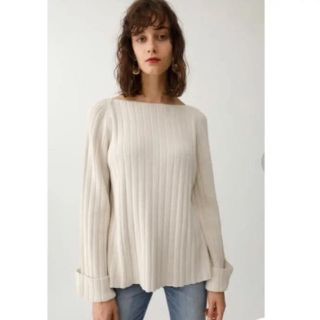 マウジー(moussy)のmoussy   FOLD BACK WIDE SLEEVE ニット(ニット/セーター)