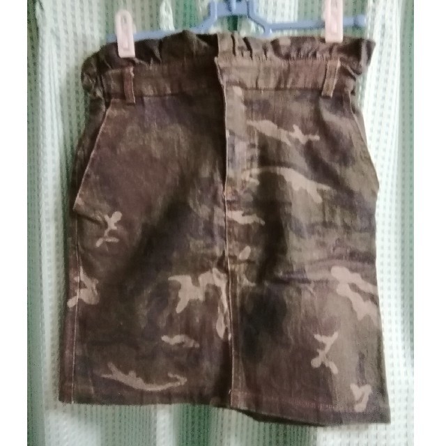 モザイク柄　迷彩柄　スカート レディースのスカート(ミニスカート)の商品写真