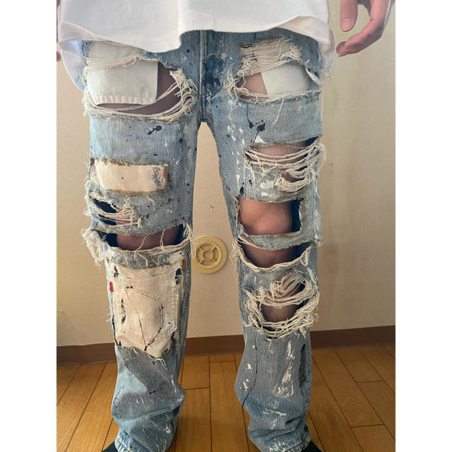 LEVI’S 501xx クラッシュデニム