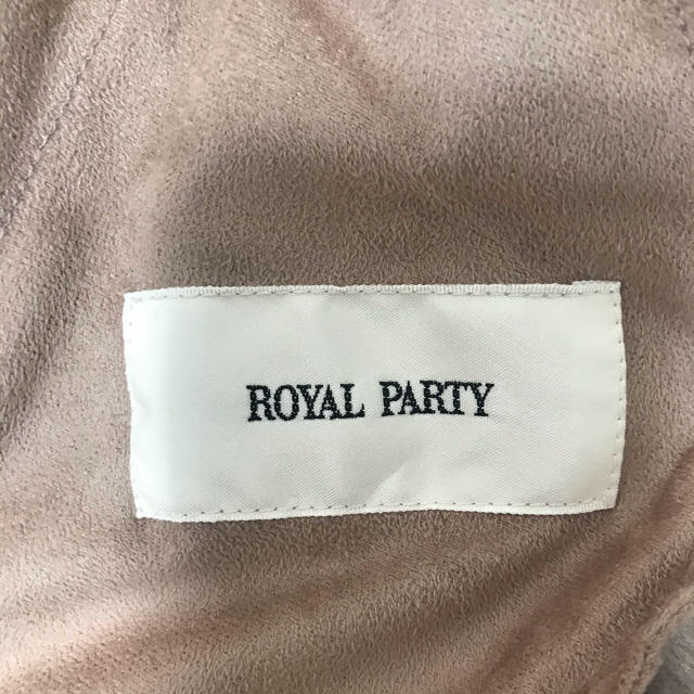 ROYAL PARTY(ロイヤルパーティー)のロイヤルパーティー　ラビットファームートンコート レディースのジャケット/アウター(ムートンコート)の商品写真