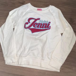 ジェニィ(JENNI)のJENNI♡白 トレーナー 140㎝(Tシャツ/カットソー)