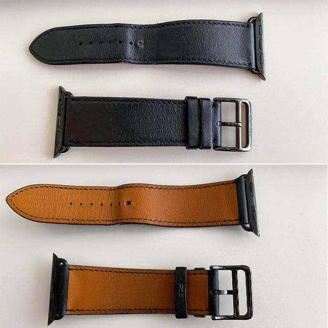 Hermes(エルメス)のApple Watch HERMES Series5 44mm ブラック スマホ/家電/カメラのスマホ/家電/カメラ その他(その他)の商品写真