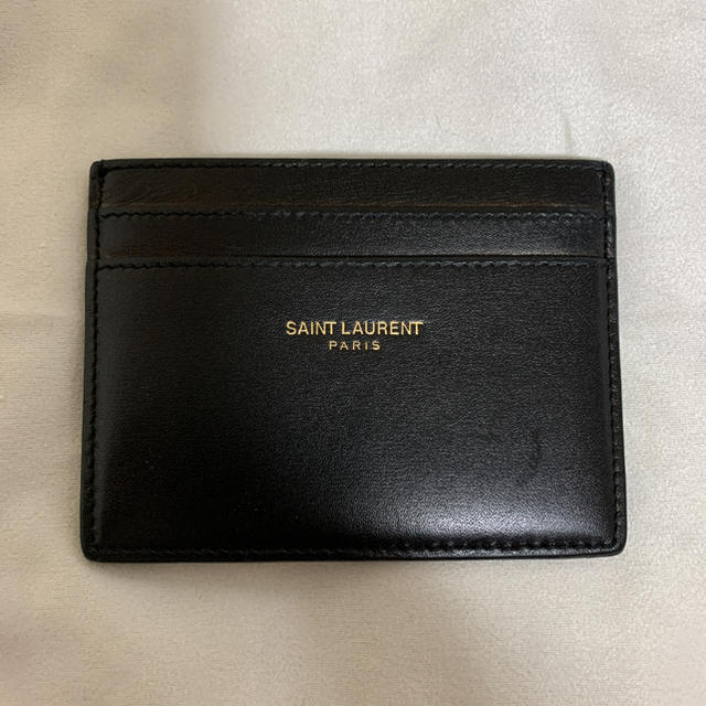 Saint Laurent(サンローラン)のSAINTLAURENT PARIS サンローラン カードケース メンズのファッション小物(名刺入れ/定期入れ)の商品写真