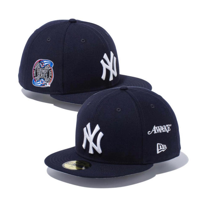 【7 1/2】59FIFTY AWAKE NY ヤンキース ネイビー 3