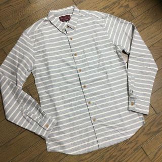 アーバンリサーチ(URBAN RESEARCH)の美品 URBAN RESEARCH　ボーダー　シャツ　アーバン(シャツ)