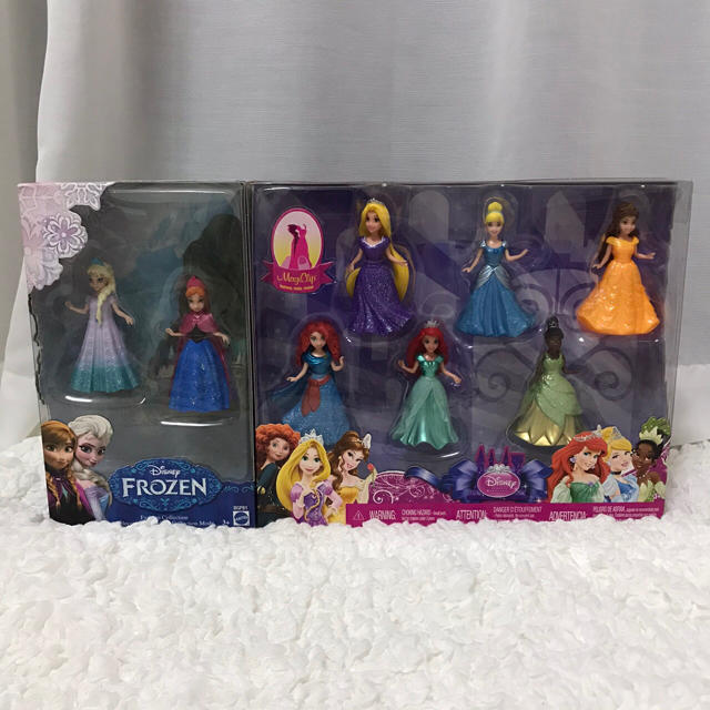 Disney(ディズニー)のディズニープリンセス フィギュアセット エンタメ/ホビーのおもちゃ/ぬいぐるみ(キャラクターグッズ)の商品写真