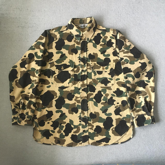 WOOLRICH(ウールリッチ)の70s vintage woolrich camouflage shirt メンズのトップス(シャツ)の商品写真