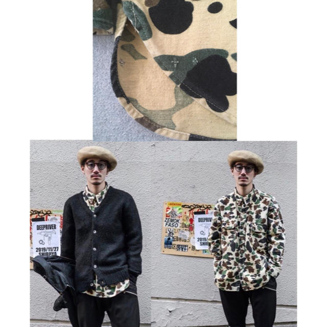 WOOLRICH(ウールリッチ)の70s vintage woolrich camouflage shirt メンズのトップス(シャツ)の商品写真