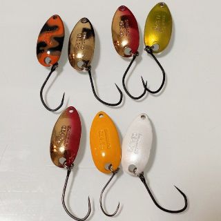 シマノ(SHIMANO)の【値下】SHIMANO大人気スプーン シマノロールスイマーce×7本セット(ルアー用品)