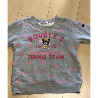 ダブルビー(DOUBLE.B)のダブルビー★トレーナー(Tシャツ/カットソー)