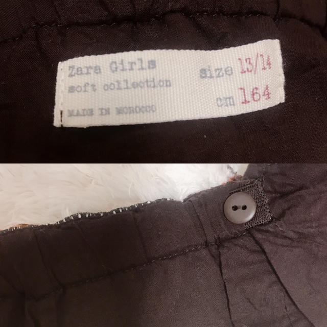 ZARA KIDS(ザラキッズ)のZara ツイードラップミニスカート レディースのスカート(ミニスカート)の商品写真