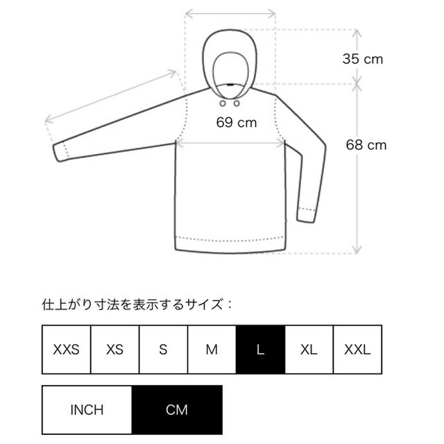 Lサイズ FEAR OF GOD ESSENTIALS パーカー ブラック