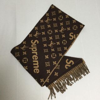 ルイヴィトン(LOUIS VUITTON)のルイ ヴィトン ×シュプリーム   マフラー(マフラー)