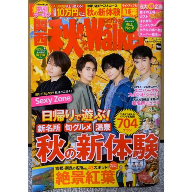 角川書店(カドカワショテン)の関西秋Walker 2019 エンタメ/ホビーの本(地図/旅行ガイド)の商品写真