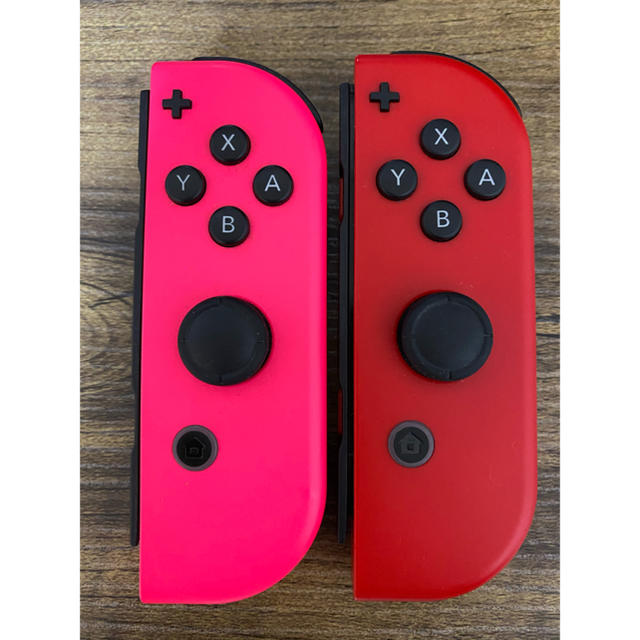 Nintendo Switch - 【ジャンク品】ジョイコン ピンク レッド の通販 by りり shop｜ニンテンドースイッチならラクマ