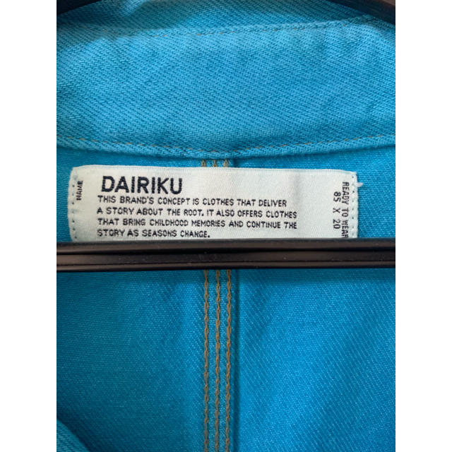 ケット╘ dairiku by cartco's shop｜ラクマ カバーオール ジャケットの通販 デニムジャ