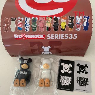 BE@RBRICK* TOKYO TRIBE WARU 黒&白セット(その他)