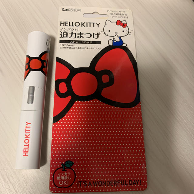 ハローキティ(ハローキティ)のホットビューラー　Hello kitty  KLC-0915 コスメ/美容のメイク道具/ケアグッズ(ホットビューラー)の商品写真