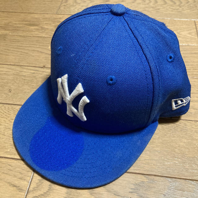 NEW ERA(ニューエラー)の52cm【ニューエラ】ブルー キッズ/ベビー/マタニティのこども用ファッション小物(帽子)の商品写真