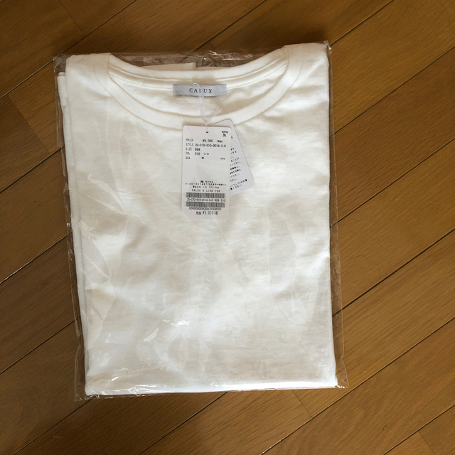 DEUXIEME CLASSE(ドゥーズィエムクラス)の【CALUX/キャラクス】 A LINE Tシャツ レディースのトップス(カットソー(半袖/袖なし))の商品写真