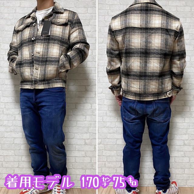 ZARA ☆新品未使用☆【ZARA】ザラ チェック柄 ジャケット アウター/Mサイズの通販 by MK-Vintage |ザラならラクマ ☘️T6295☘️ZARA チェック 羽織 ジャケット M