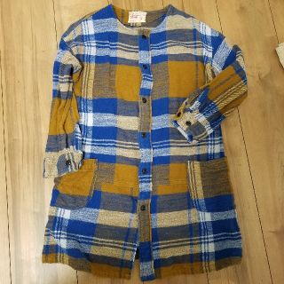 デニムダンガリー(DENIM DUNGAREE)のシャツワンピース130(ワンピース)