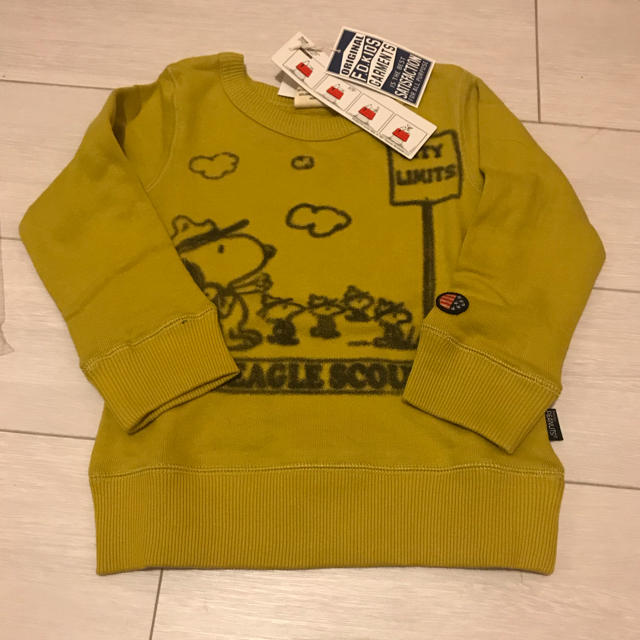 F.O.KIDS(エフオーキッズ)のF.O.KIDS スヌーピー　トレーナー キッズ/ベビー/マタニティのキッズ服男の子用(90cm~)(ニット)の商品写真