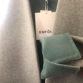 エンフォルド(ENFOLD)のあわちゃん様専用未使用エンフォルド　ウールリバーノーカラーコート(その他)