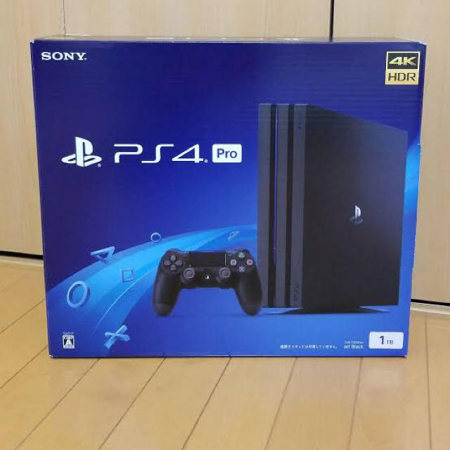 PS4pro 1TB ブラック家庭用ゲーム機本体