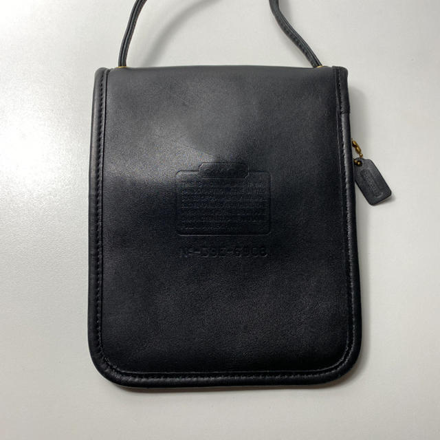 OLD COACH オールドコーチ ショルダーバッグ ターンロック 黒 6908