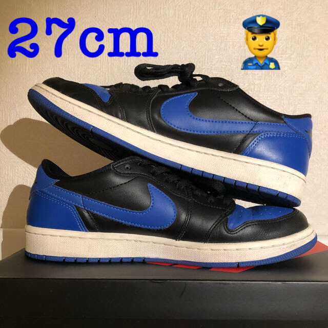 jordan1  low og royal ジョーダン1 ロー　ロイヤル　27