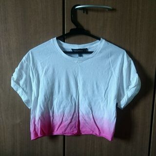 トップショップ(TOPSHOP)のTOPSHOP ショート丈トップス(Tシャツ(半袖/袖なし))