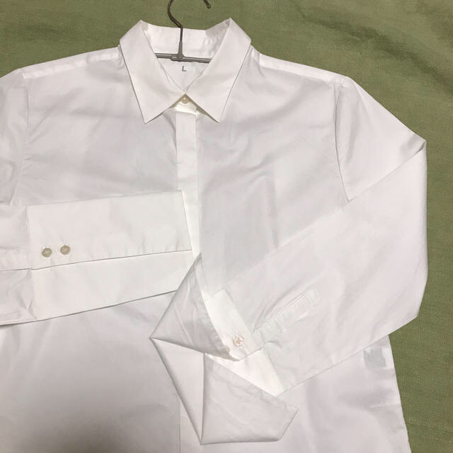 MUJI (無印良品)(ムジルシリョウヒン)の無印良品  LABO 綿シャツ レディースのトップス(シャツ/ブラウス(半袖/袖なし))の商品写真