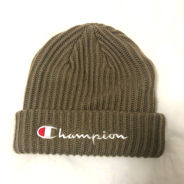 Champion(チャンピオン)のchampion ニット帽 レディースの帽子(ニット帽/ビーニー)の商品写真