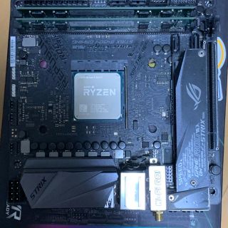 エイスース(ASUS)のAKIRA様専用 Ryzen5 2400G マザボ、メモリセット(PCパーツ)