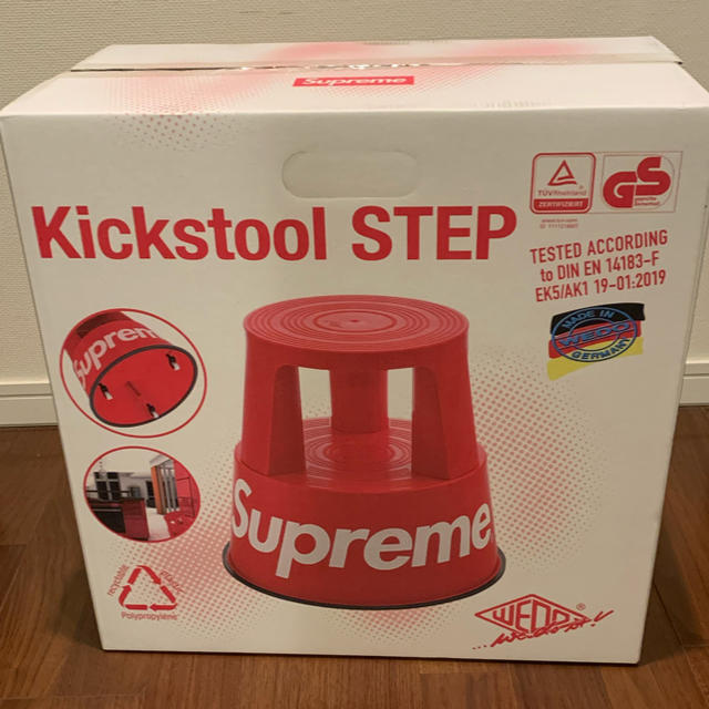 黒 Supreme Wedo Step Stool Black シュプリーム椅子