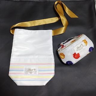 リンツ(Lindt)のLindt チョコレート　保冷バッグ(ノベルティグッズ)