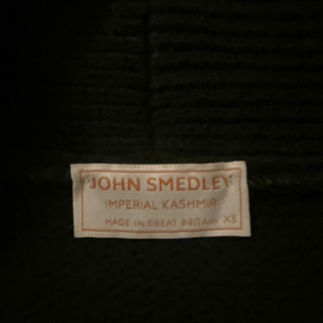 JOHN SMEDLEY(ジョンスメドレー)の 【値下げ】ジョンスメドレー  カシミア混ウール ショールカラーカーディガン メンズのトップス(カーディガン)の商品写真