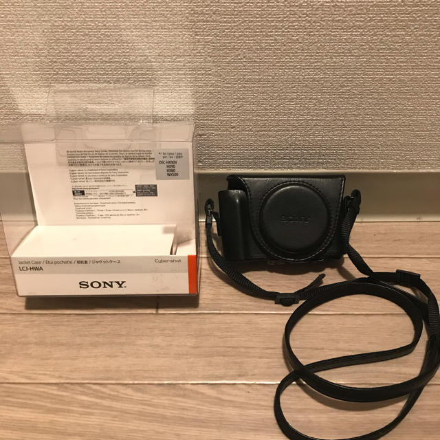 SONY(ソニー)のSONY ソニー　カメラケース　DSC-HX90V・DSC-WX500用 スマホ/家電/カメラのカメラ(ケース/バッグ)の商品写真