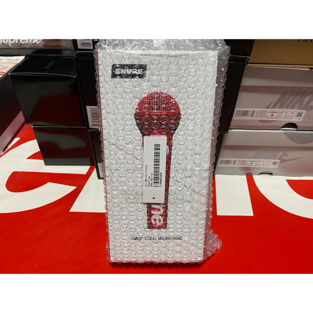 Supreme(シュプリーム)のSupreme Shure SM58 Vocal Microphone 楽器のレコーディング/PA機器(マイク)の商品写真